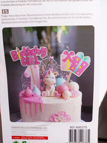 Topper Bolo Feliz Aniversário 22